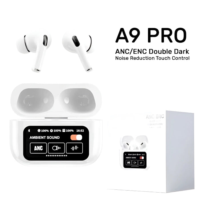 A9 Pro Airpods with Touch Screen